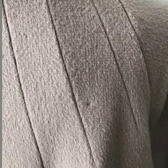 Vintage Coat 60’s 70’s Faux Fur Trim Button Up - Picture 8 of 8